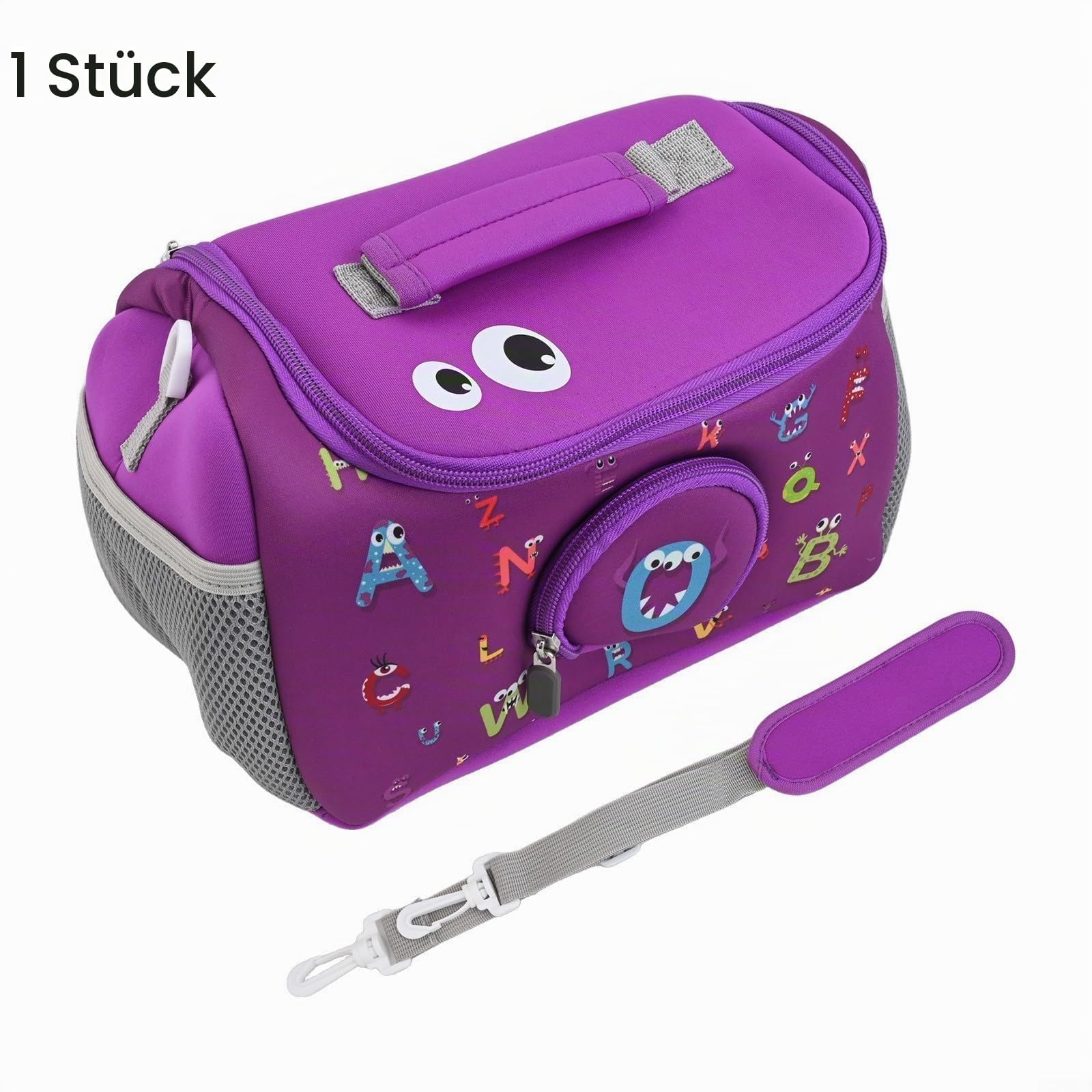 Nylon-Tragetasche für Toniebox-Audio-Player und Figuren, perfekt für Reisen (Rosa)