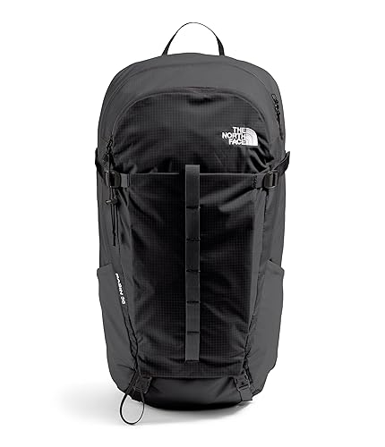 The North Face Basin 36 Liter Technical Daypack with Rain Cover | Unisex Backpack, Padded Hipbelt, Chest Strap, Hiking Pole Attachment, TNF Black/TNF Black-NPF, One Size
