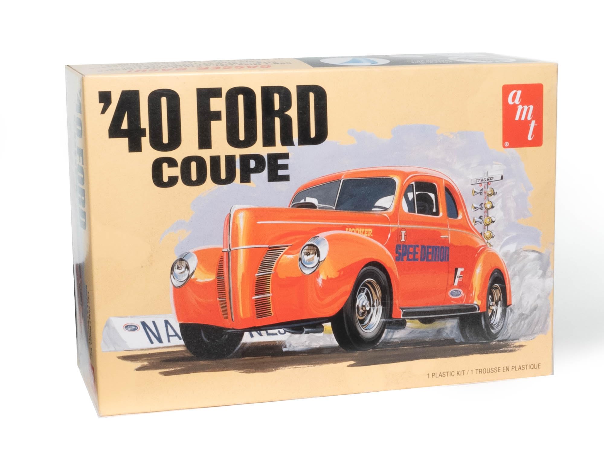 (未使用･未開封品)　AMT 1/25 1940 フォード クーペ プラスチックモデルキット AMT1141 p706p5g Amazon.com: AMT 1940 Ford Coupe 1:25 Scale Model Kit : Arts