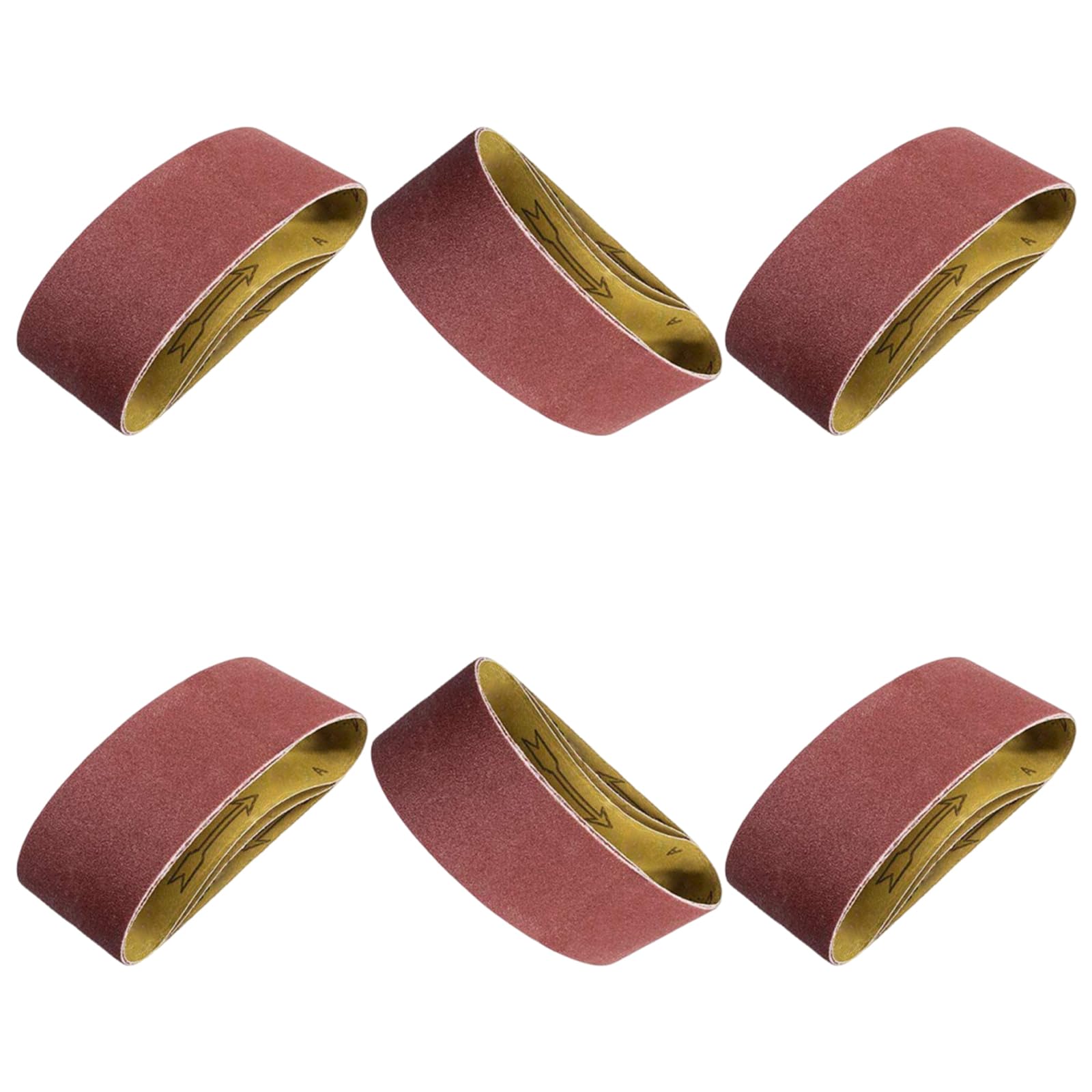 Lasting 2x24 Inch Aluminum Oxides Sanding Belt Abrasive Belt Perfect for Wood Sanders Quick Materials Removal Sander for Wood Polishing