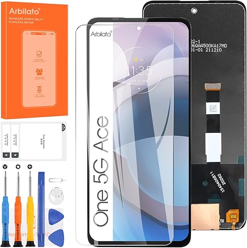 Pantalla para Motorola Moto One 5G Ace Reemplazo de pantalla para Moto ONE 5G UW Ace Pantalla LCD para Moto G 5G Pantalla táctil Digitalizador