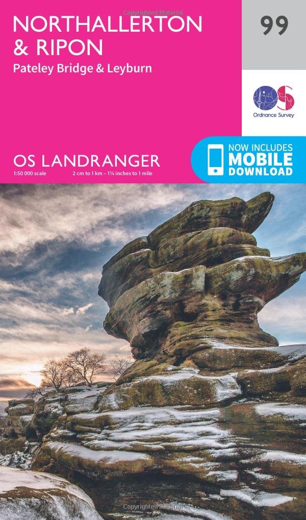 Northallerton & Ripon, Pateley Bridge & Leyburn by  Ordnance ... - 9780319261972