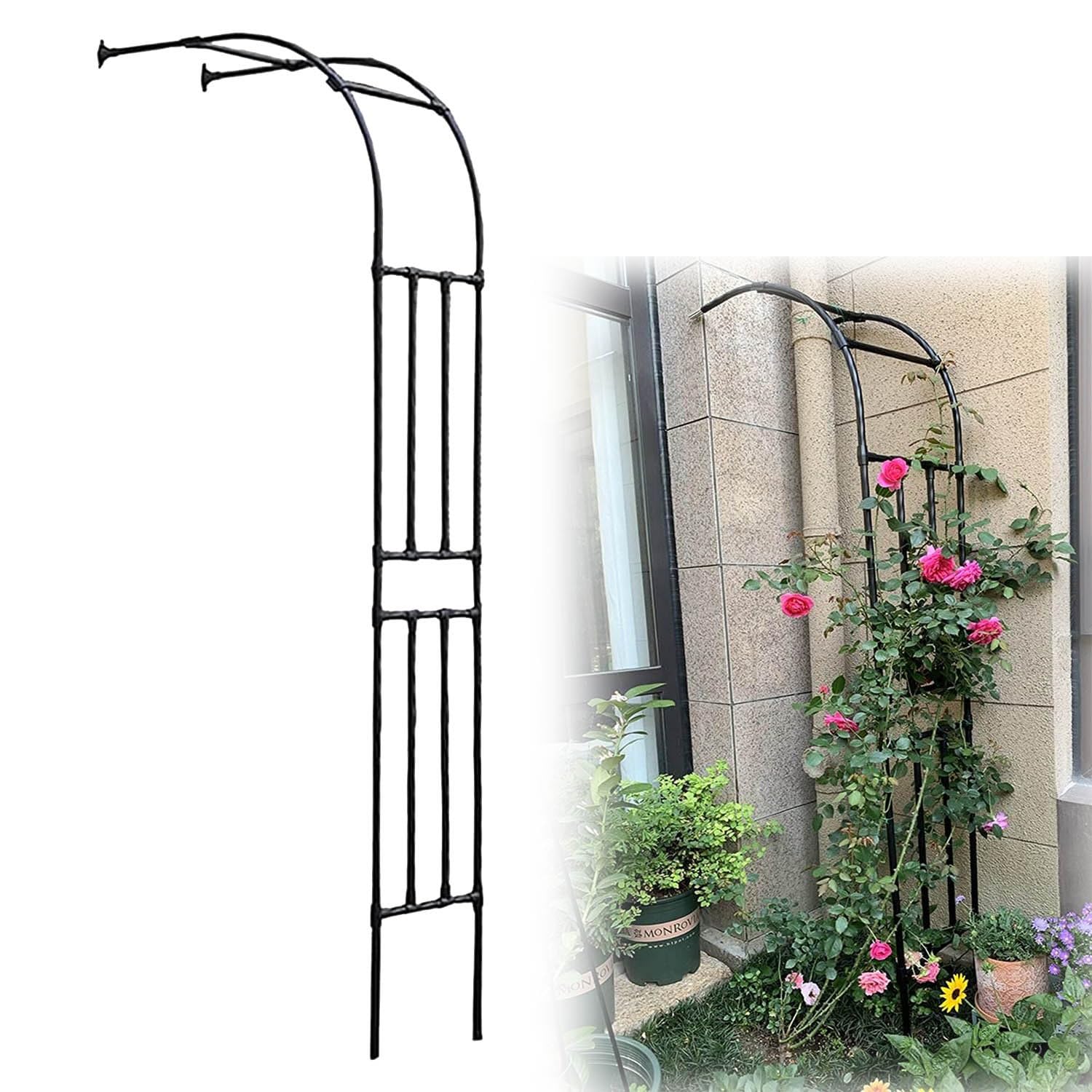 Treillis grimpant 2,2 m pour stopper l'affaissement des plantes
