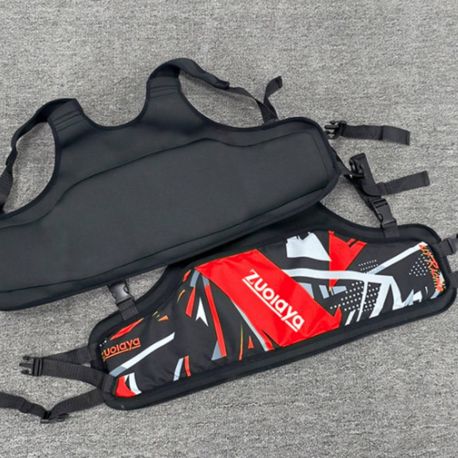 Go-Kart Rippenprotektor gepolsterter Schutz Rippenschutzweste ergonomisches Design Kart-Rippenschutz für Kartfahrer, Kinder