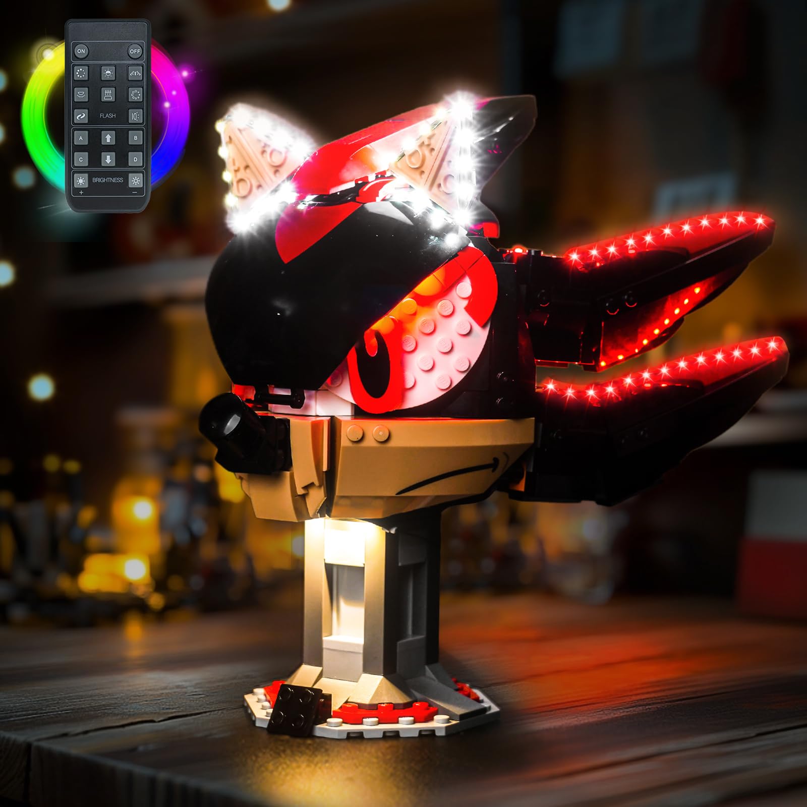 Remote Control Light Kit Compatible with Lego 77000 Shadow The H'edgehog (No Model) - Image 4