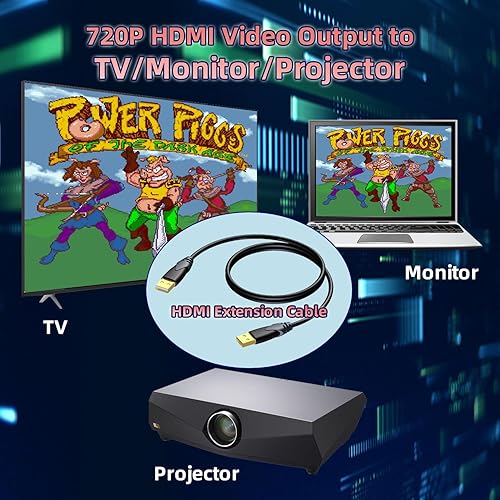 Miniatura 6 de Consola de juegos retro, 30 juegos clásicos con licencia, sistema Android, plataforma de juegos en línea GlobalMatch, controladores inalámbricos