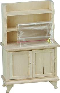 Classics by Handley Dollhouse Hutch, Unfinished