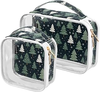 2 bolsas de cosméticos para árbol de Navidad,...