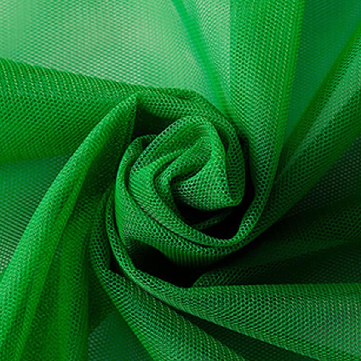 Tissu tulle organza vert pour décoration de scène et chemin de table de mariage DIY
