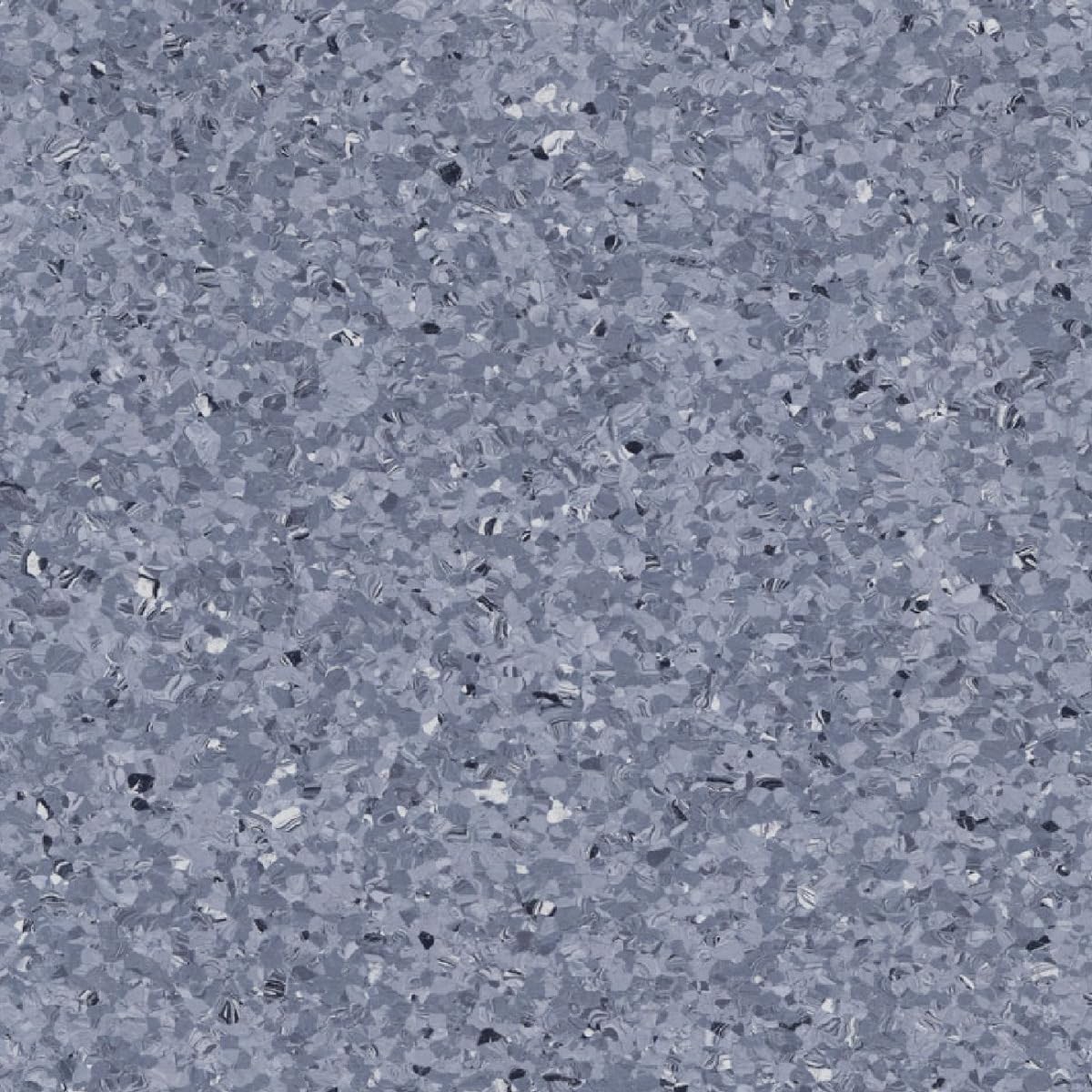 Blue Mosaic Effect Anti Slip Contract Commercial Vinyl Flooring for Usage in Restaurants Kitchens, Gyms, & Garages with 2.0mm Thickness -2m(6'6") X 2m(6'6")-4m²