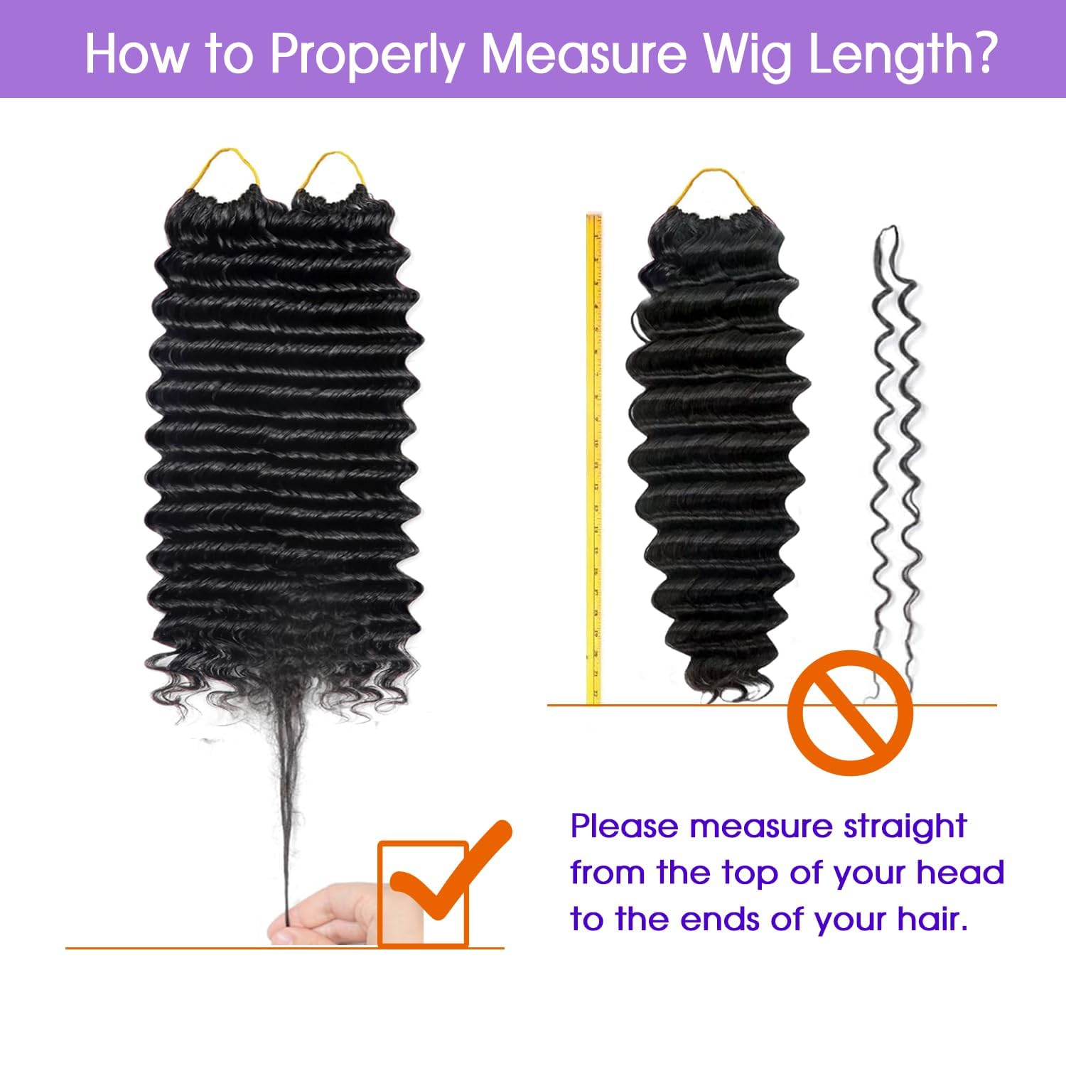 Feather Crochet Human Hair Deep Wave Pre-Separated Crochet Hair Extensions Curly Crochet Hair for Black Women Human Hair Crochet Human Hair Bundles 22 Inch 100g