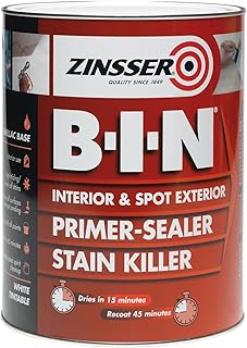 Zinsser BIN Primer-Sealer & Stain Killer 1 Litre