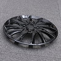 Vista 9 de 14 tapas de rueda para neumáticos, tapacubos negros, accesorios de glamping, decoración negra, cubierta de rueda de vehículo para cubo, llantas