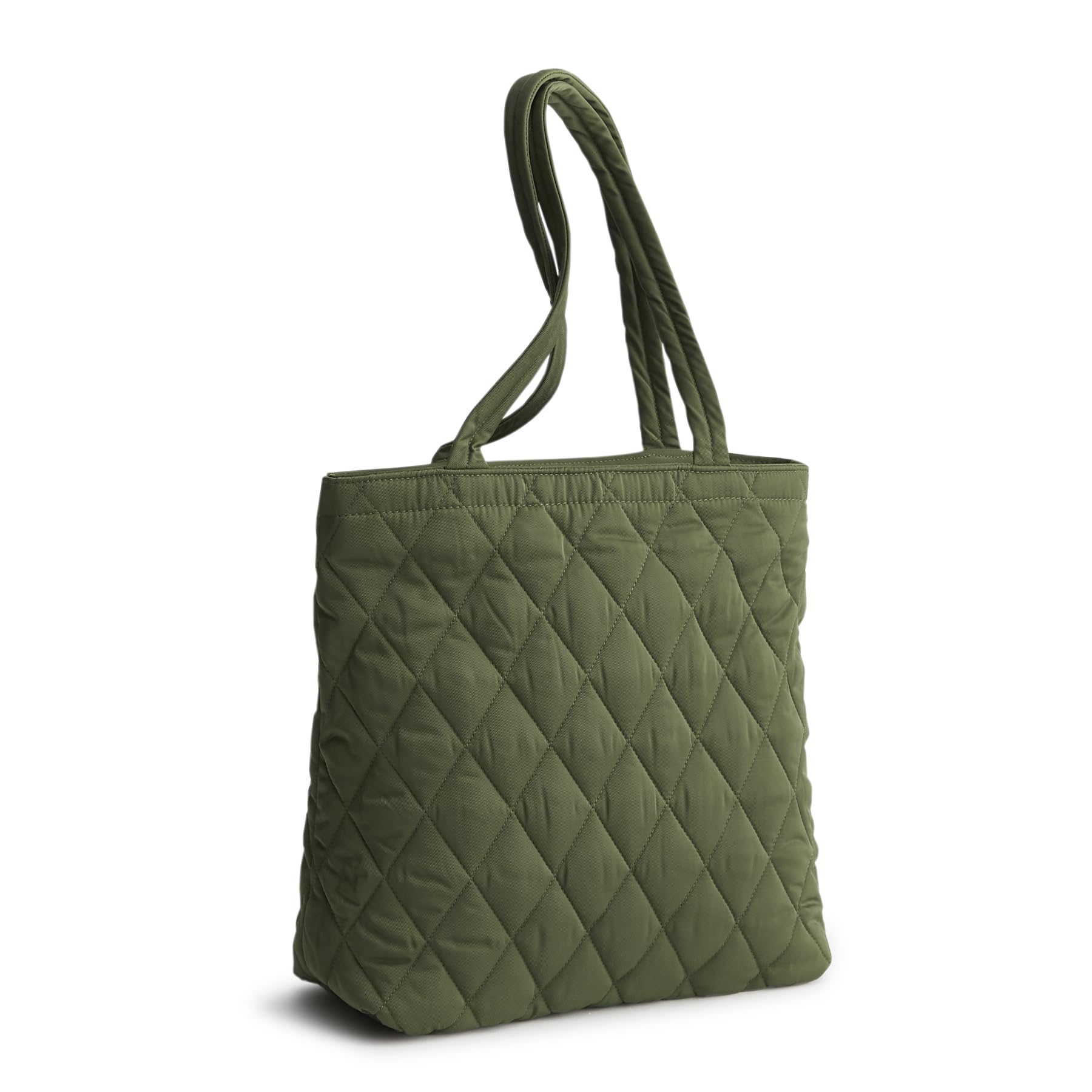 Vera Bradley Performance Twill Small Original Tote, Bronze Green