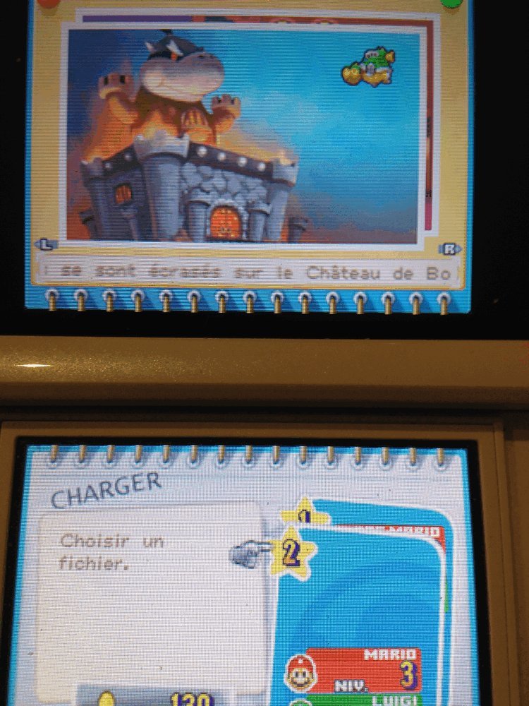 MARIO ET LUIGI PARTNERS IN TIME DS