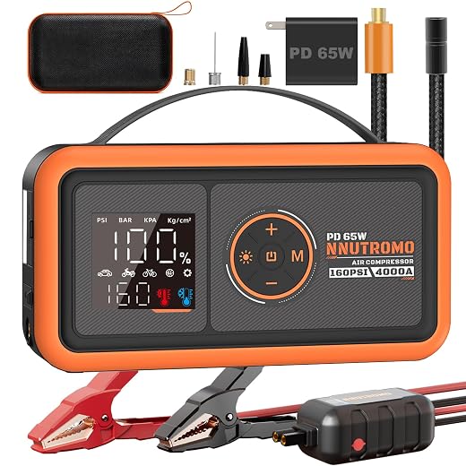 4000A Jump Starter with Air Compressor - $99.99