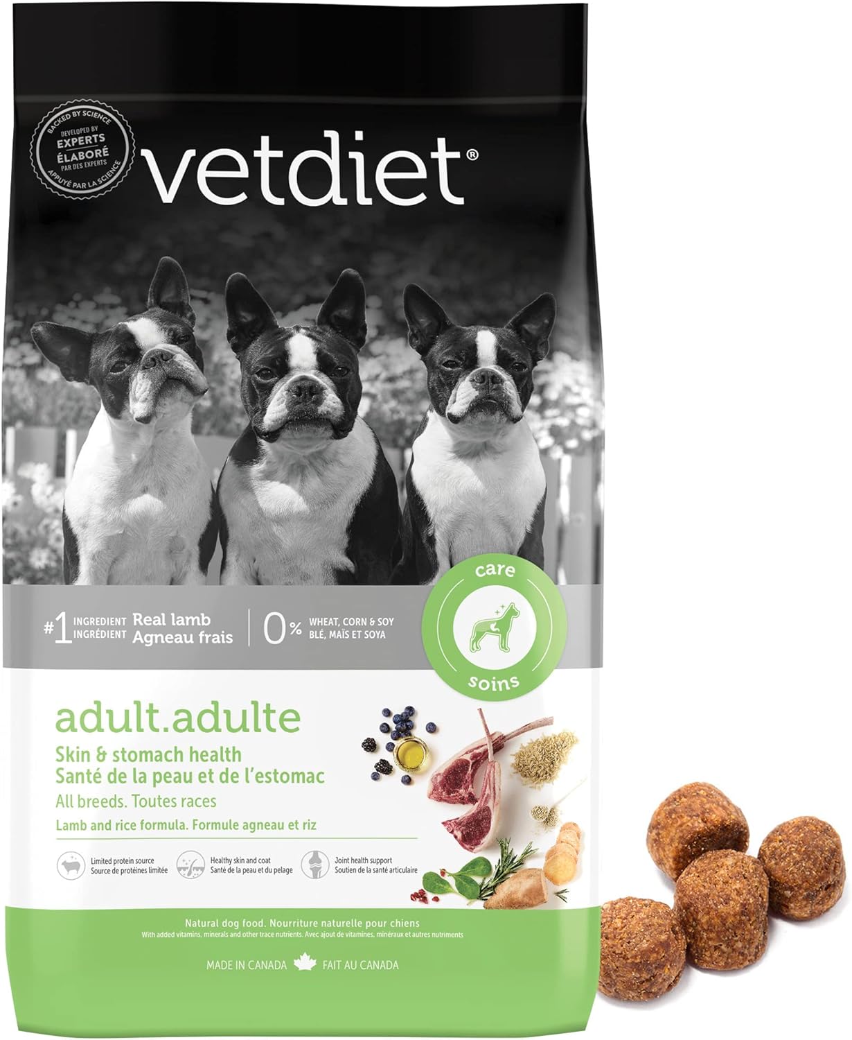 Vetdiet Adult Dog Food for Skin & Stomach Sensitivities