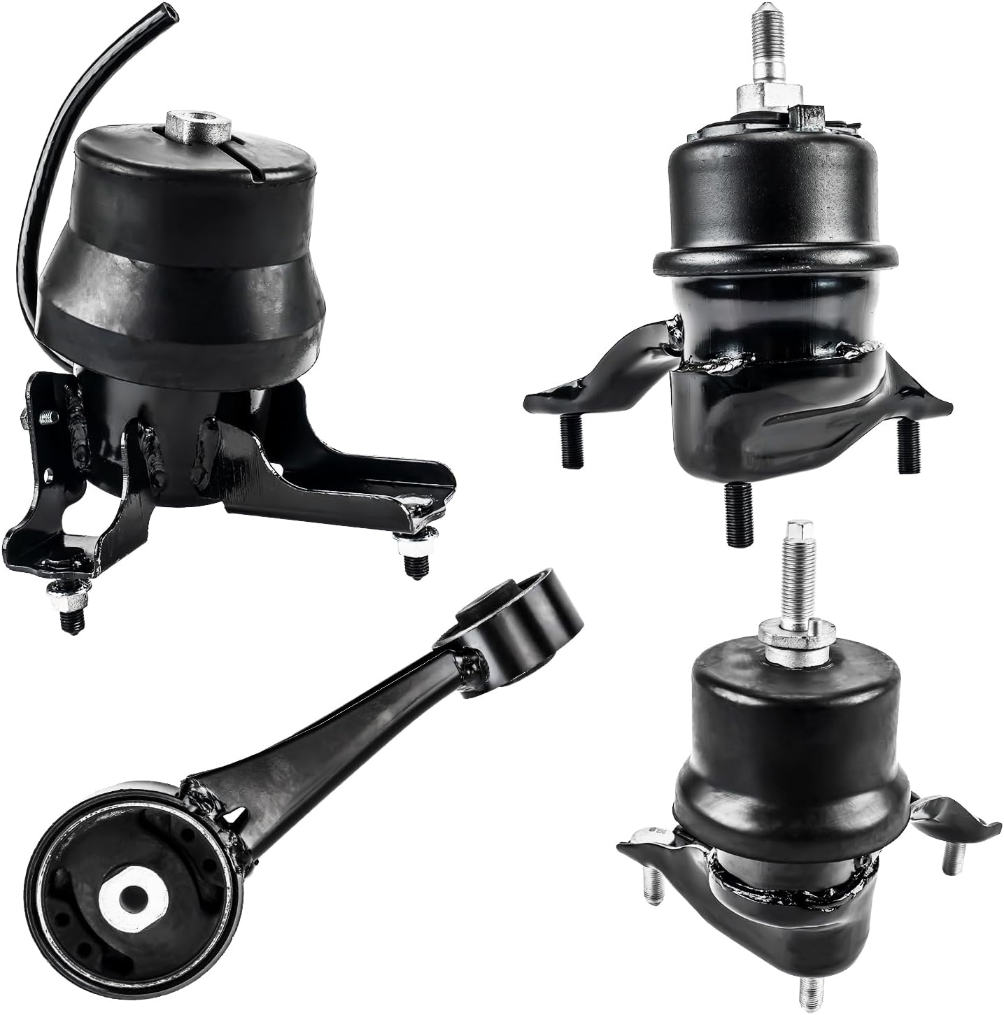 4pcs Engine Mount Compatible with 2011-2014 Sienna 3.5L V6 Engine ONLY EM-9885 Front EM-9238 Right EM-A62045 Right Upper EM-9236 Trans Mount