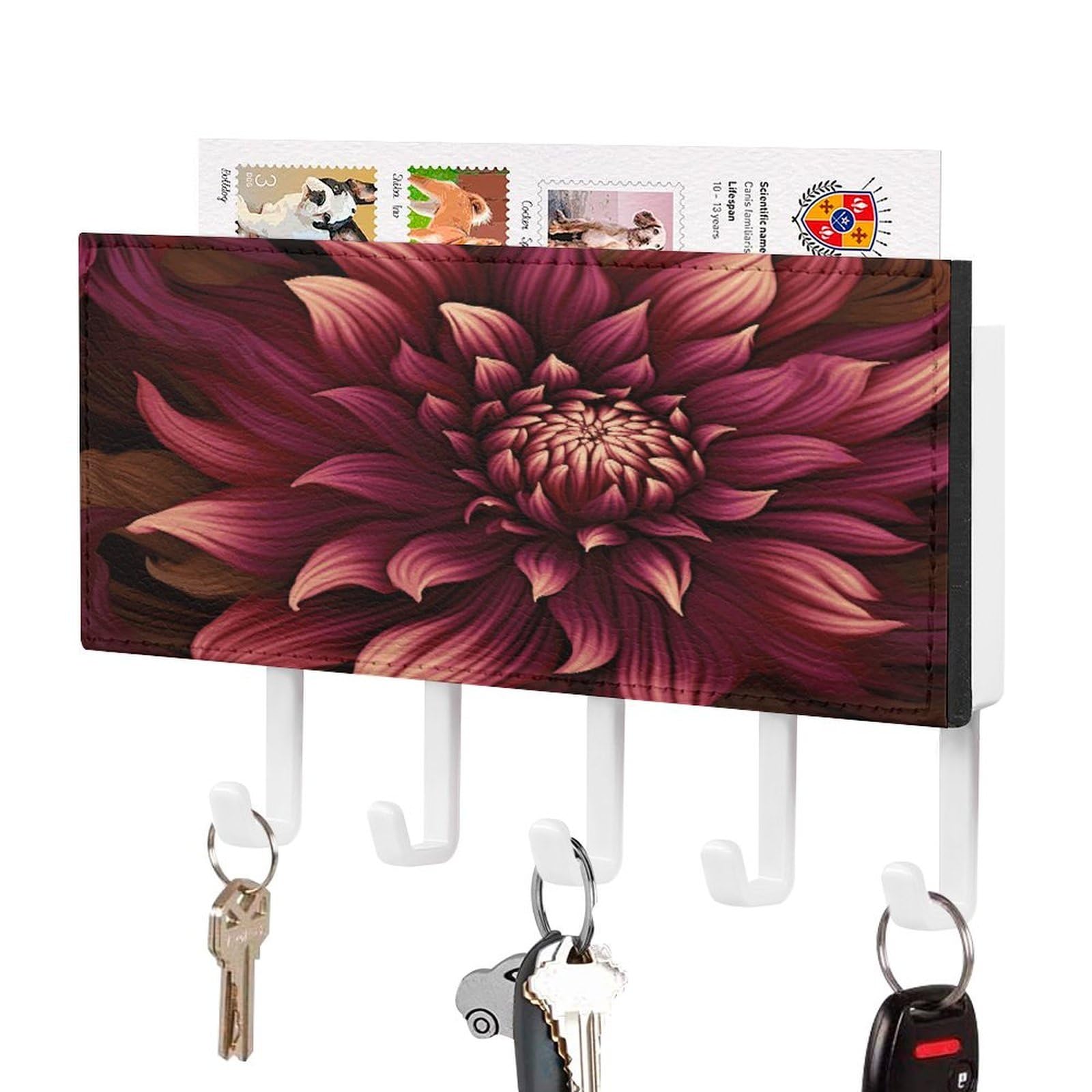 Organizador de correo y llaves decorativo para un recibidor ordenado y con estilo