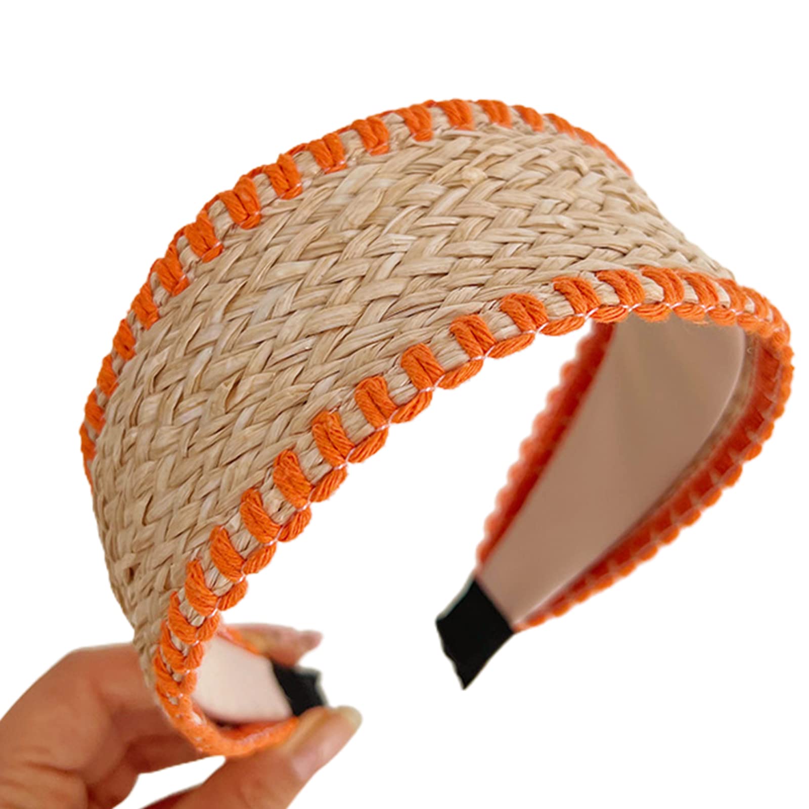 Fentency Elegant Wide Hair Bands Photo Booth Props Wide Headband Party Headpiece Knotted Headband for Music Festivals