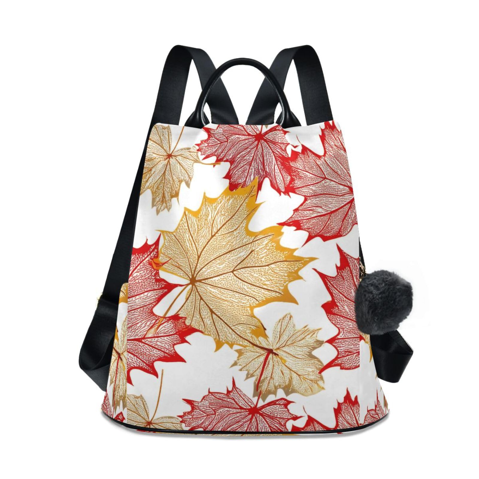Sac à dos multi-poches feuilles d'érable pour ne plus jamais manquer de place - 8