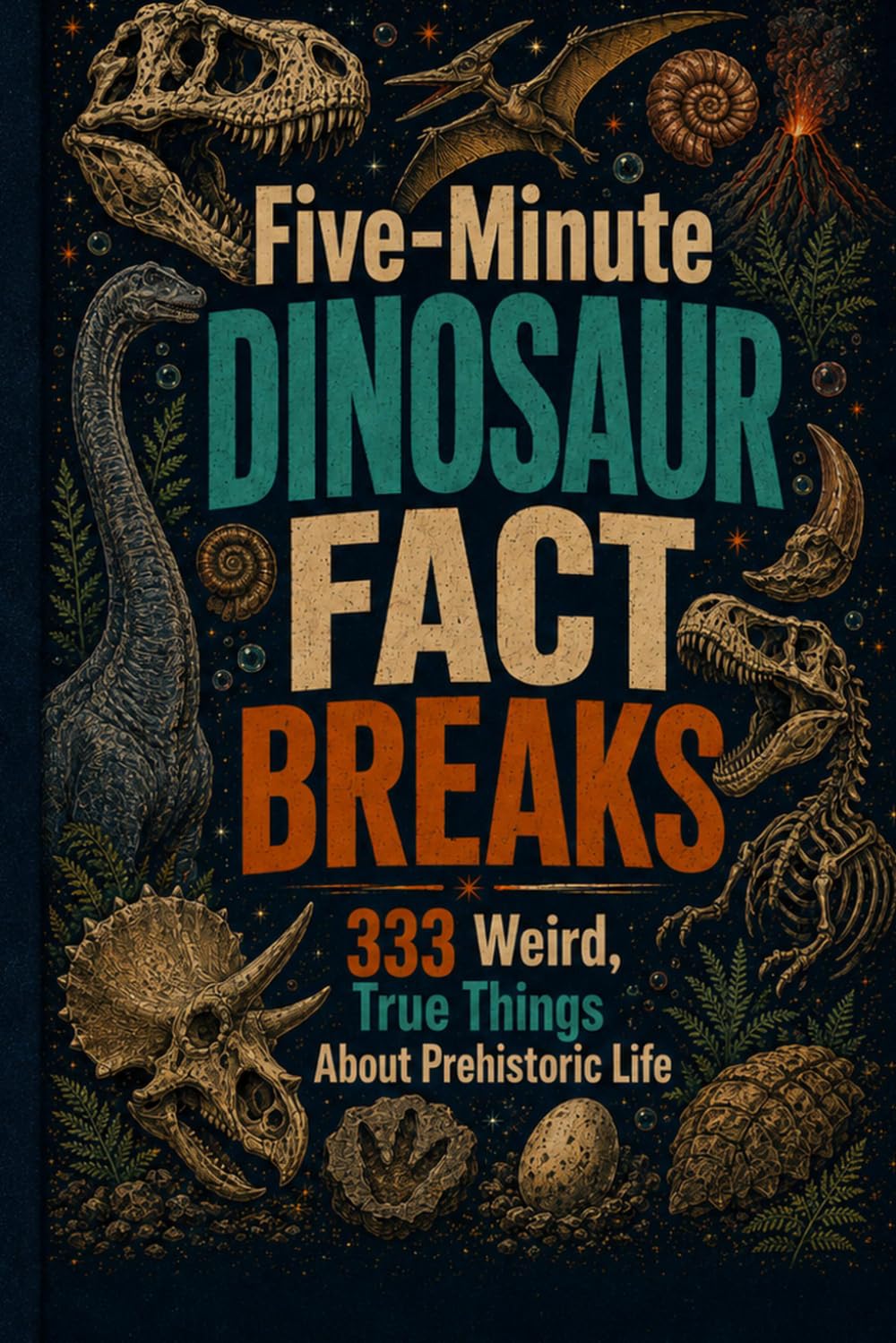 Five-Minute Dinosaur Fact Breaks: 333 Weird, True Things About Prehistoric Life (Fast Facts)
