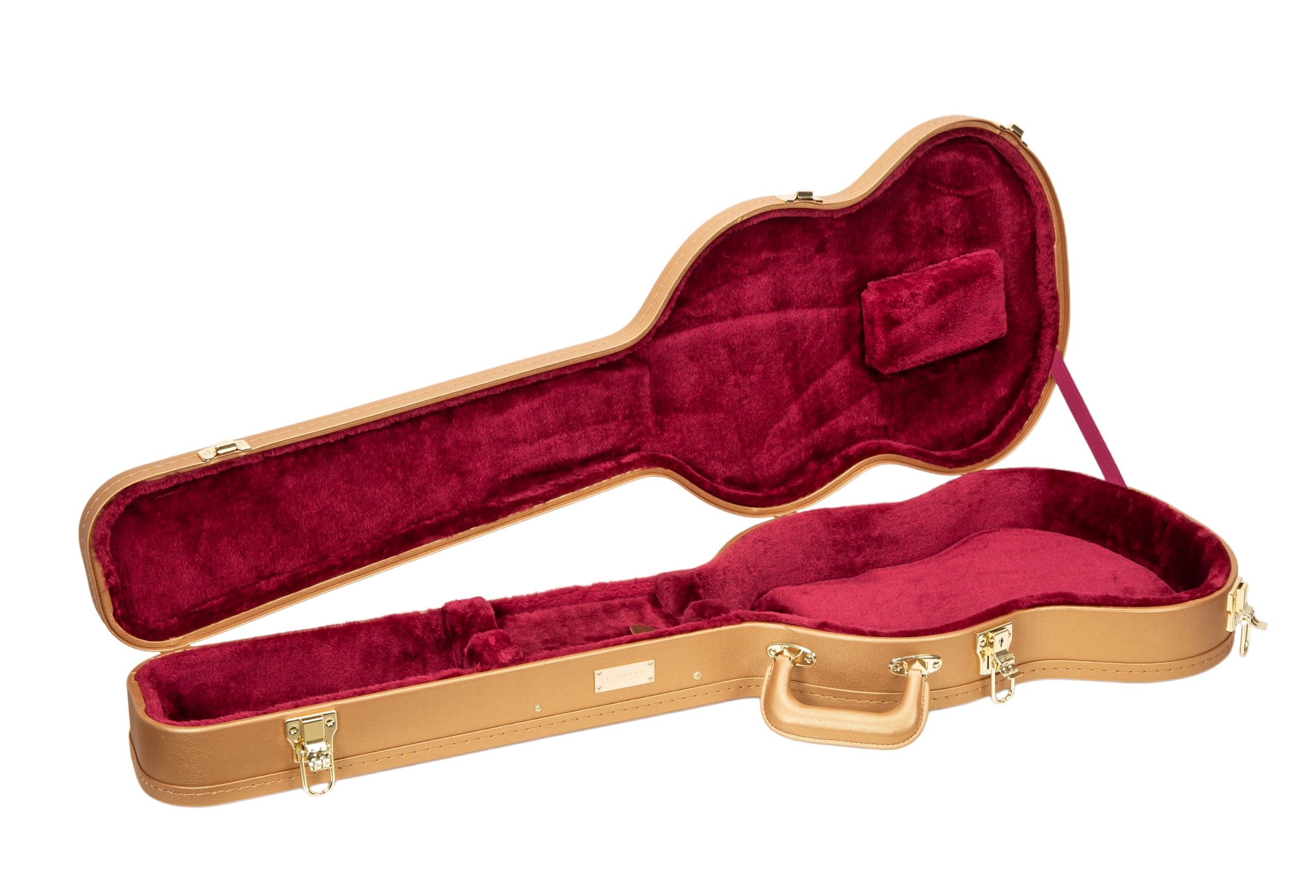 Amazon.com: Crossrock Wooden Electric Guitar Case for Gibson SG