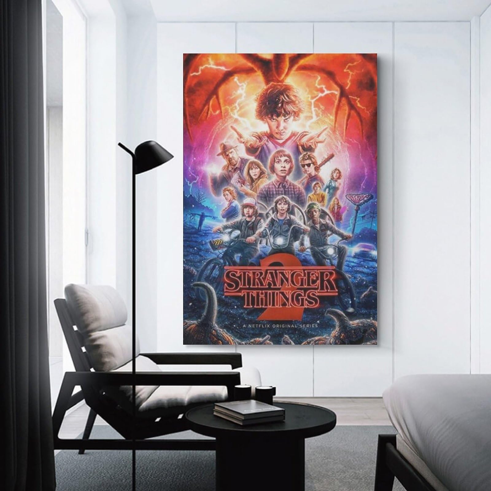 Amazon.co.jp: ストレンジャー・シングス映画 アートパネル キャンバス