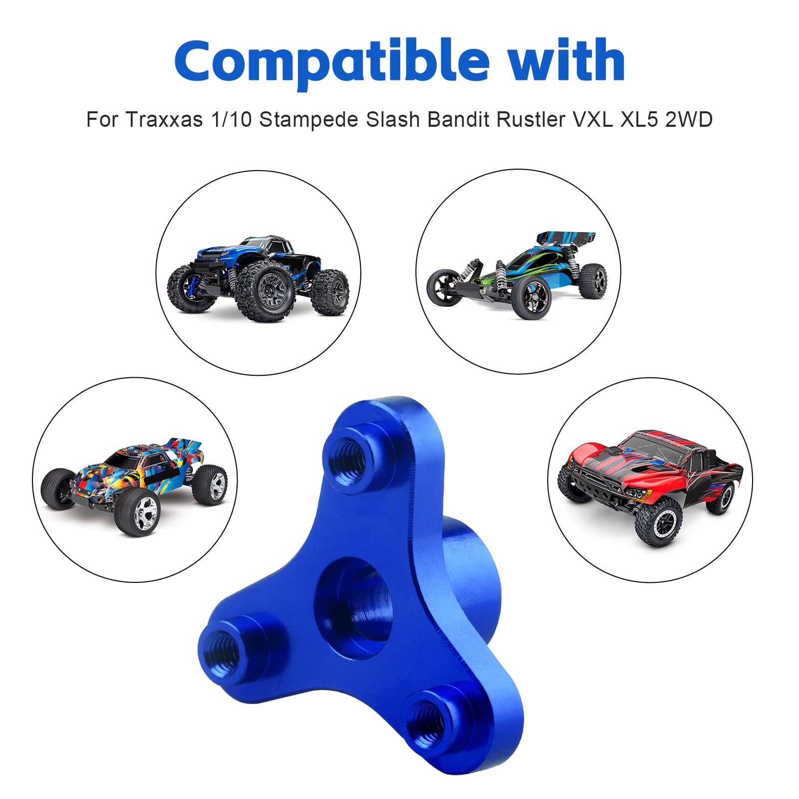 Amazon.com: Slipper Clutch Eliminator for Traxxas 1/10 Rustler VXL