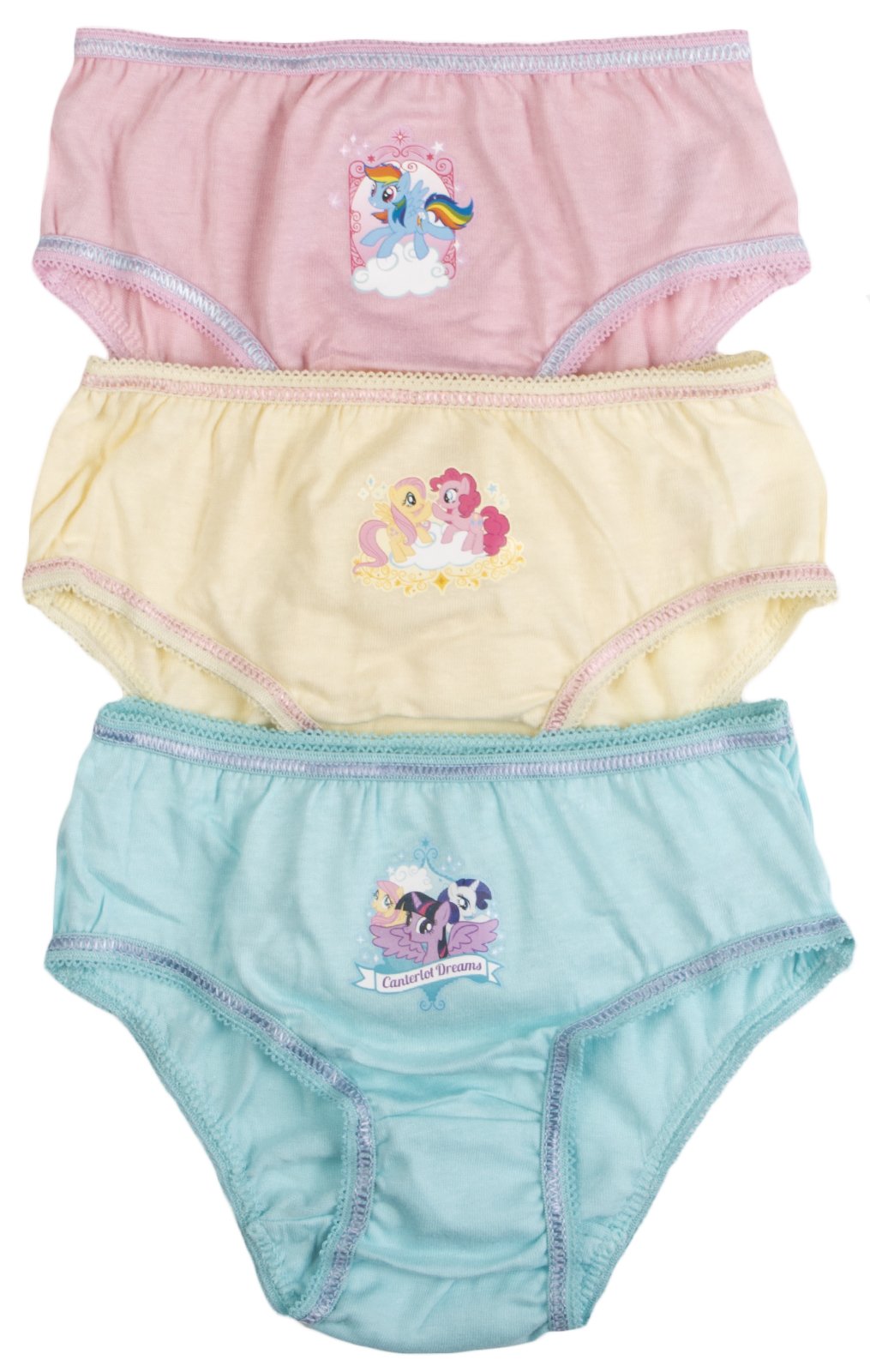 My Little Pony Girls Briefs (Pack of 3)
