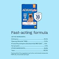 Vista 9 de Adams Además de prevención de pulgas y garrapatas para perros de 15 a 30 libras, 12 semanas y mayores, suministro para 3 meses, mata pulgas, huevos