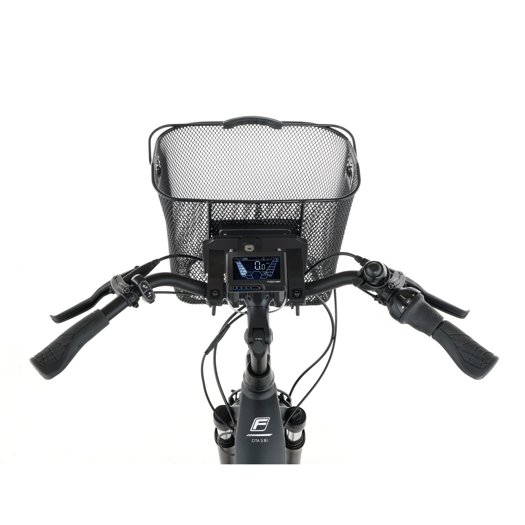 Fischer Panier de vélo électrique Plus