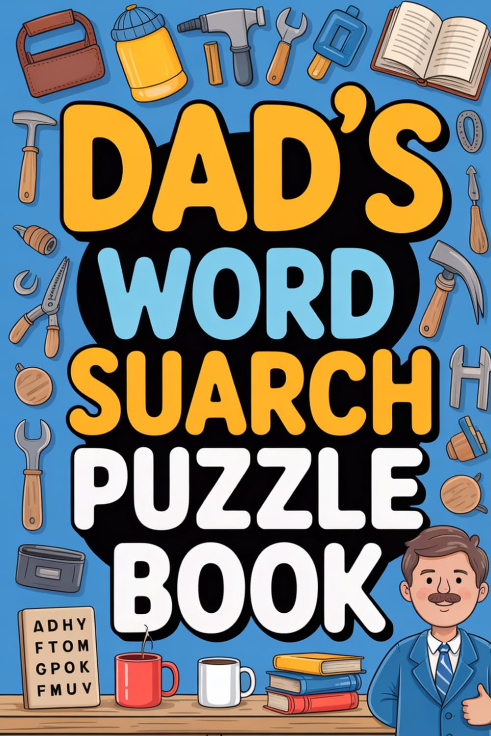 Dad’s Word Search Puzzle Book: Quick-Start Activity Companion for Adult Solvers