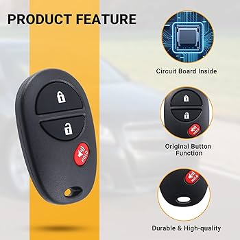 Amazon.co.jp: キーフォブ キーレスエントリーリモコン 2004