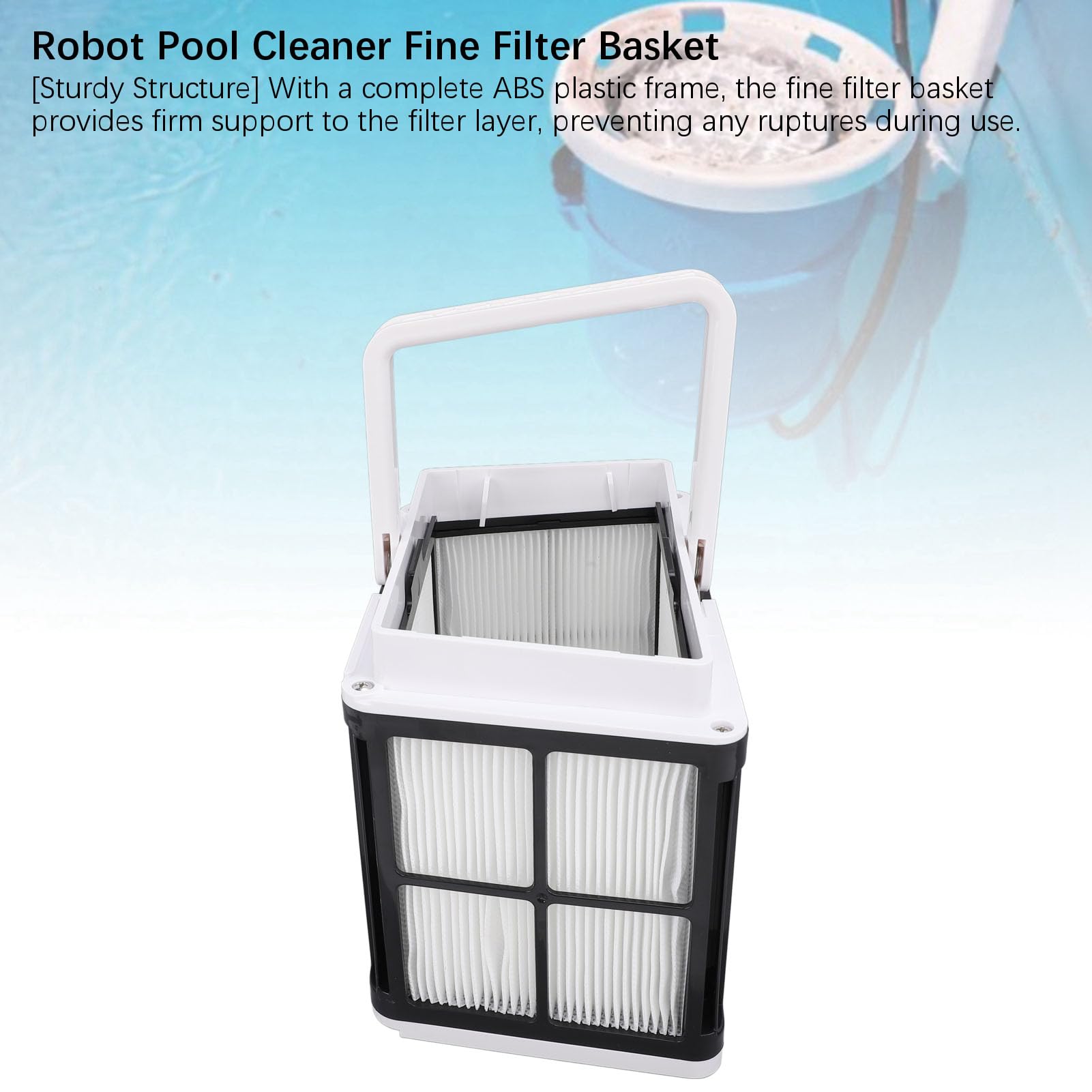 Robot Pool Cleaner Fine Filter Basket 9991460 do Dolphin S50 S100