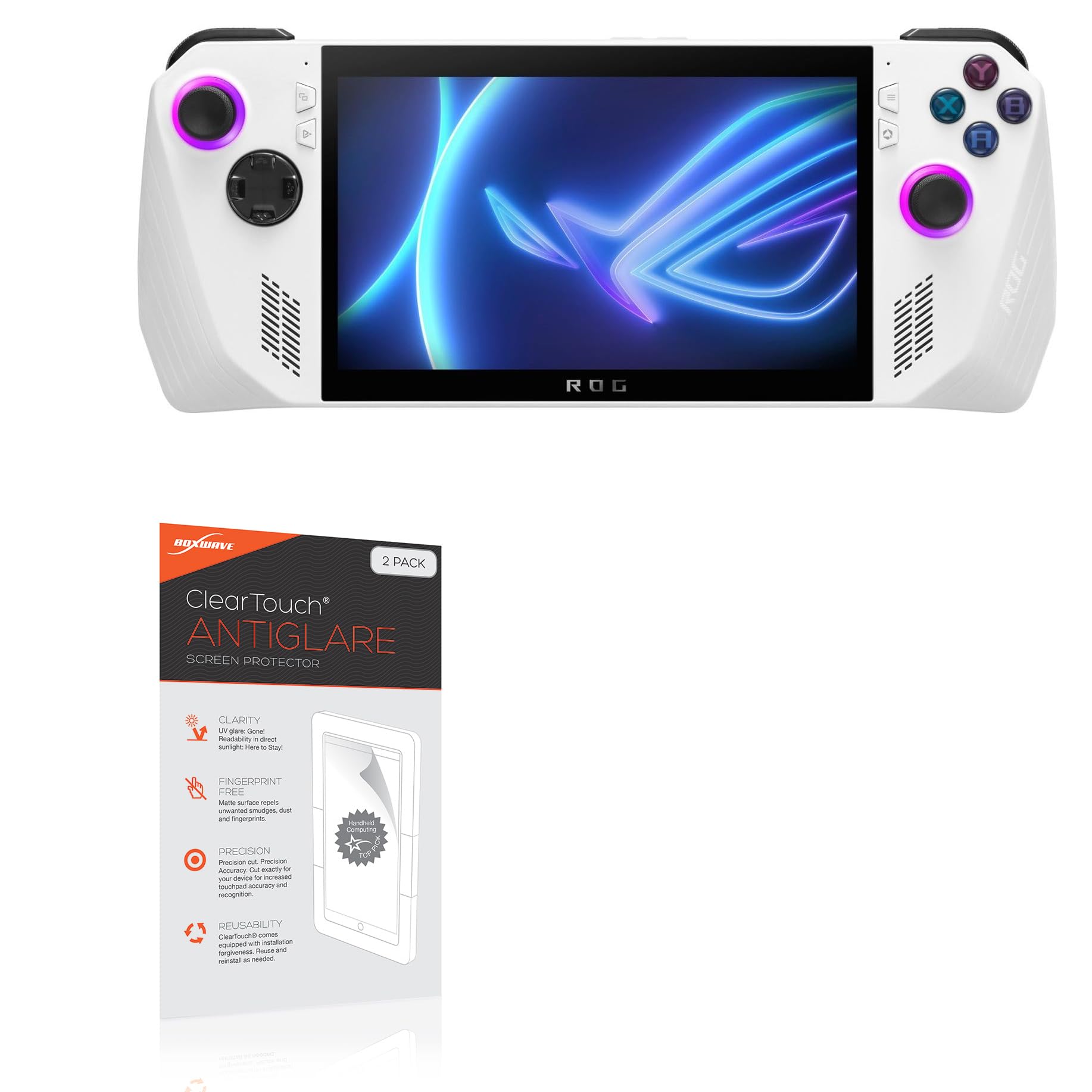 Amazon.com: BoxWave Screen Protector Compatible with ASUS ROG Ally