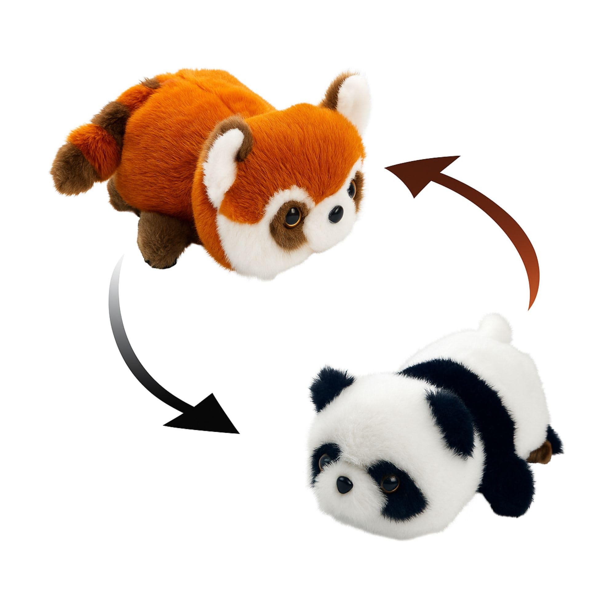 Buy EITHEO Reversible Panda Fox Soft Toy | 2-in-1 Transformable