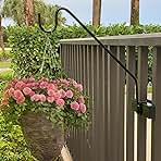 Premium - Hold It Mate Multi Use Hook Kit for Vertical Spindled Railings, Hang Flower Baskets Chimes Bird Feeder 15LBS Weight Limit