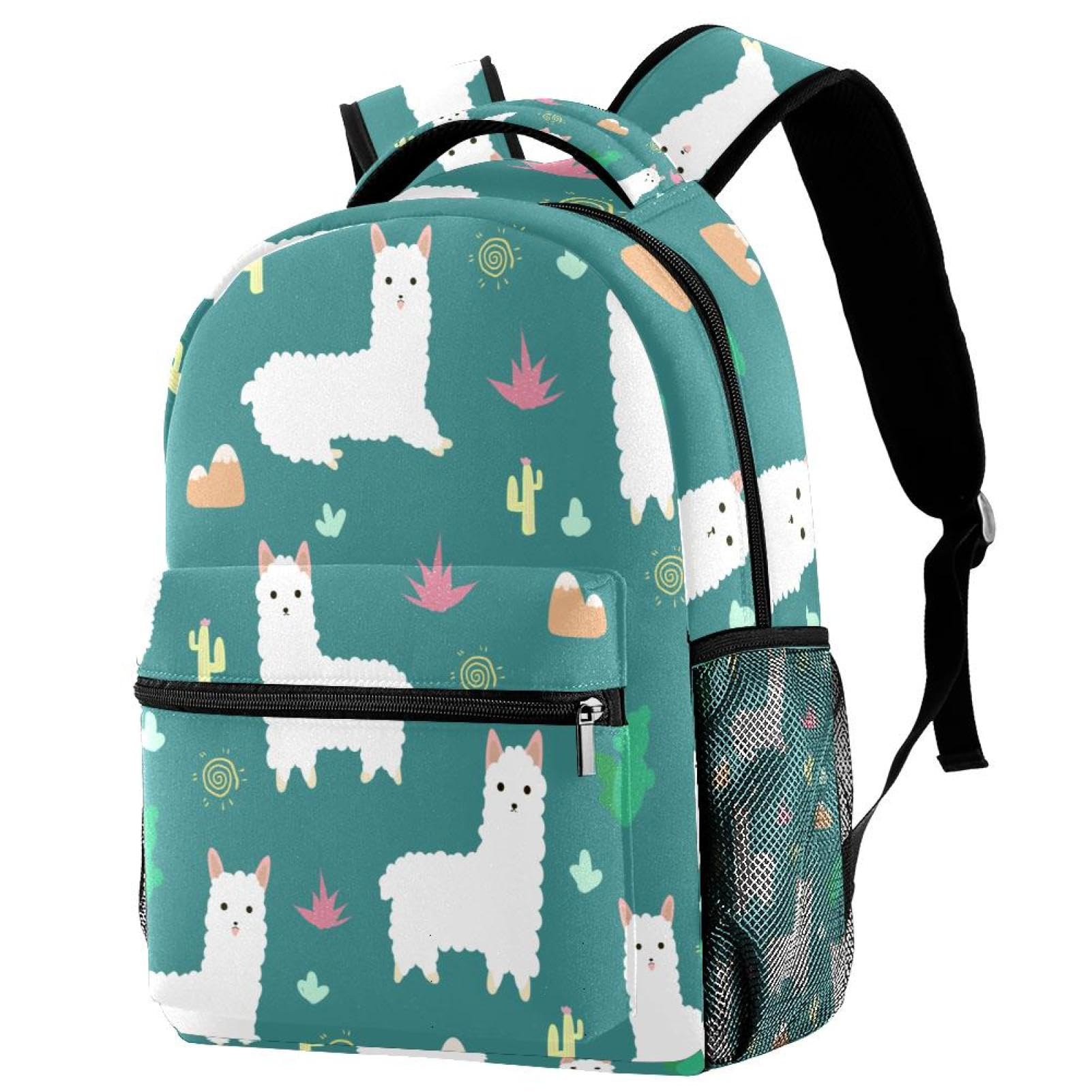 Sac à dos pour ordinateur portable zèbre multicolore mignon de grande capacité - 7