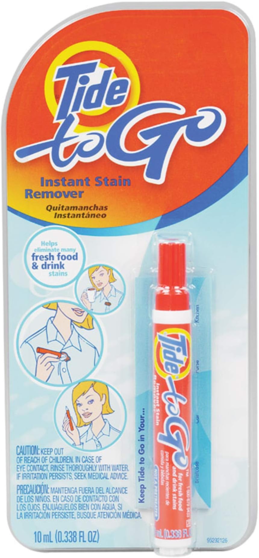 to go Instant Stain Remover 10ml Portable Stain Remover Pen