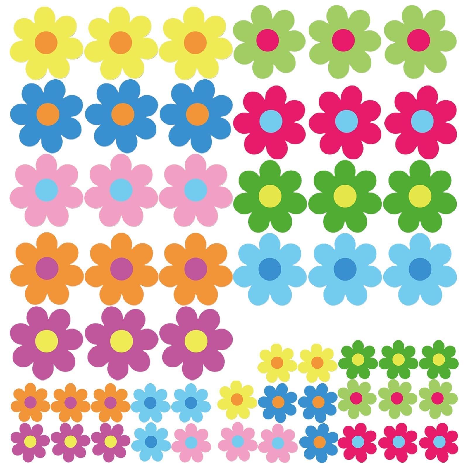 Flowers Cut Outs Springtimes Blooms Cutout Classroom Decoration Cutout for Bulletin Board School Spring Theme Party Classroom Back to School Decorations