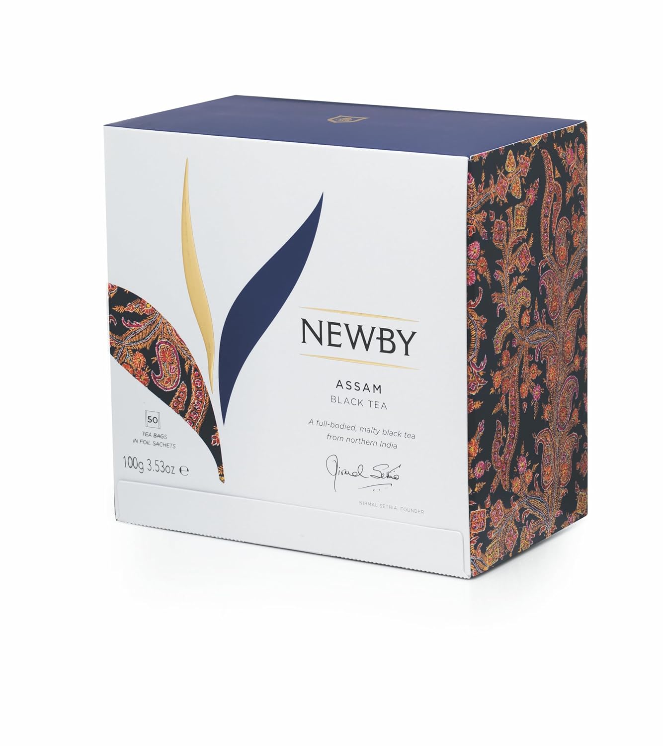 Assam Tea – 50 Individually Wrapped Tea Bags – Malty with honey hints.