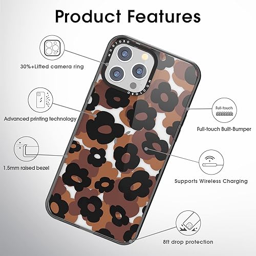 Miniatura 2 de Mootobo Funda 4 en 1 para iPhone 13 Pro Max con protector de pantalla  protector de lente TPU transparente borde de parachoques delgado a la moda a