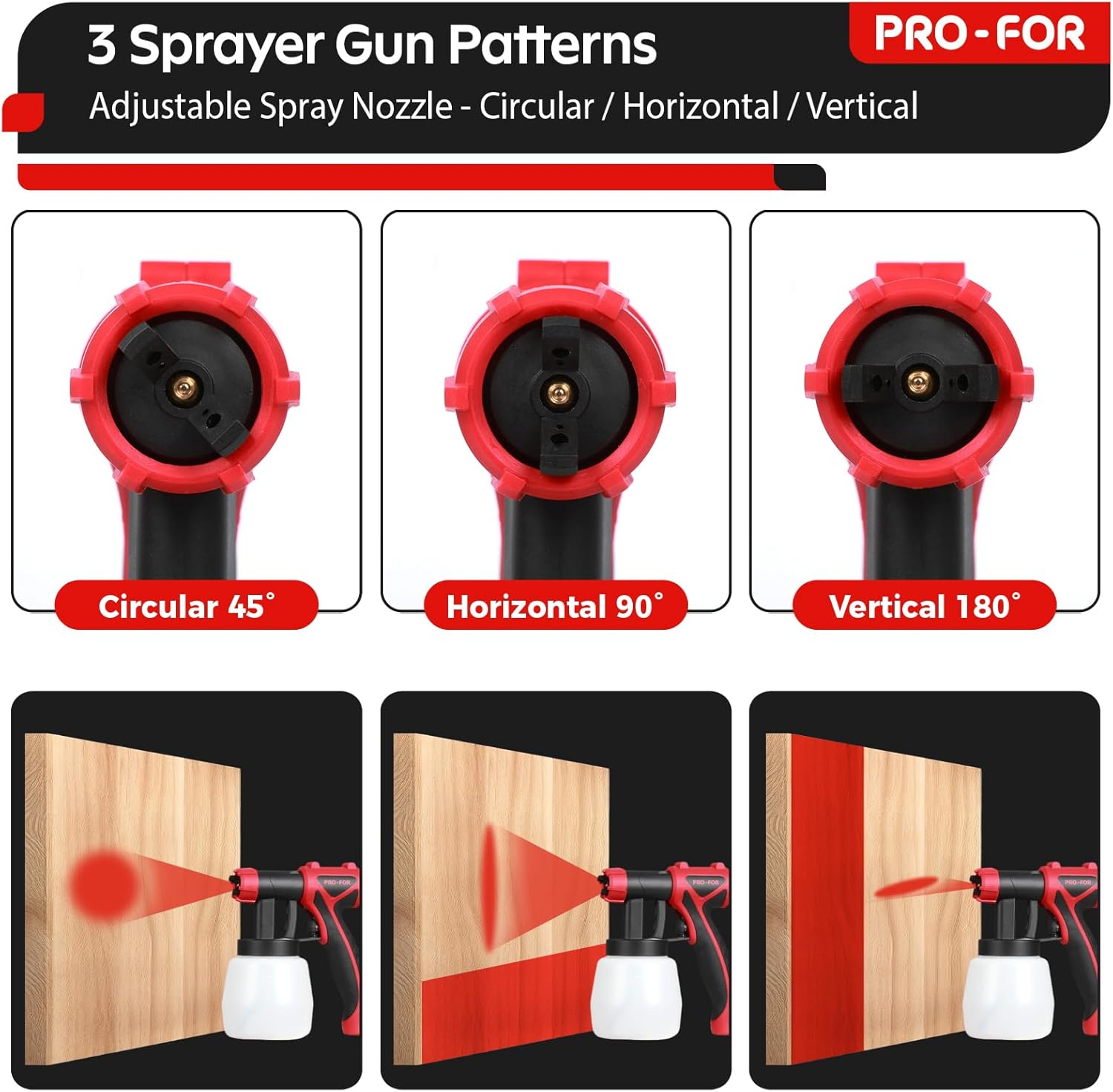 Stationary HVLP Paint Sprayer, 700W Electric Spray Paint Gun, Remote Motor Base & Lightweight Handheld Gun, 1000ml/Min High Flow, 10FT Long Hose & Wheels, for House, Furniture, Cabinets, Fence