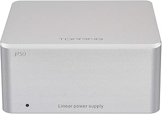 Topping P50 Lineares Netzteil für Topping D50 III/D50s/DX3 Pro+/A50 III Silber