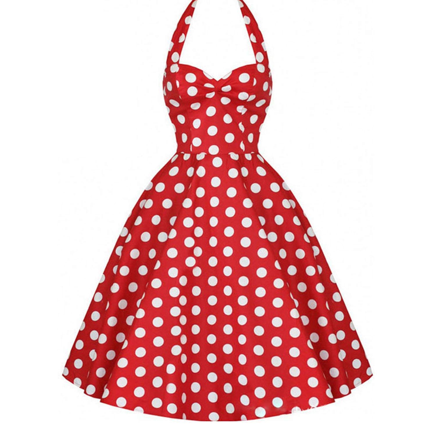 Vestidos Vintage Dress Summer Floral Print Sleeveless Party - Main Image