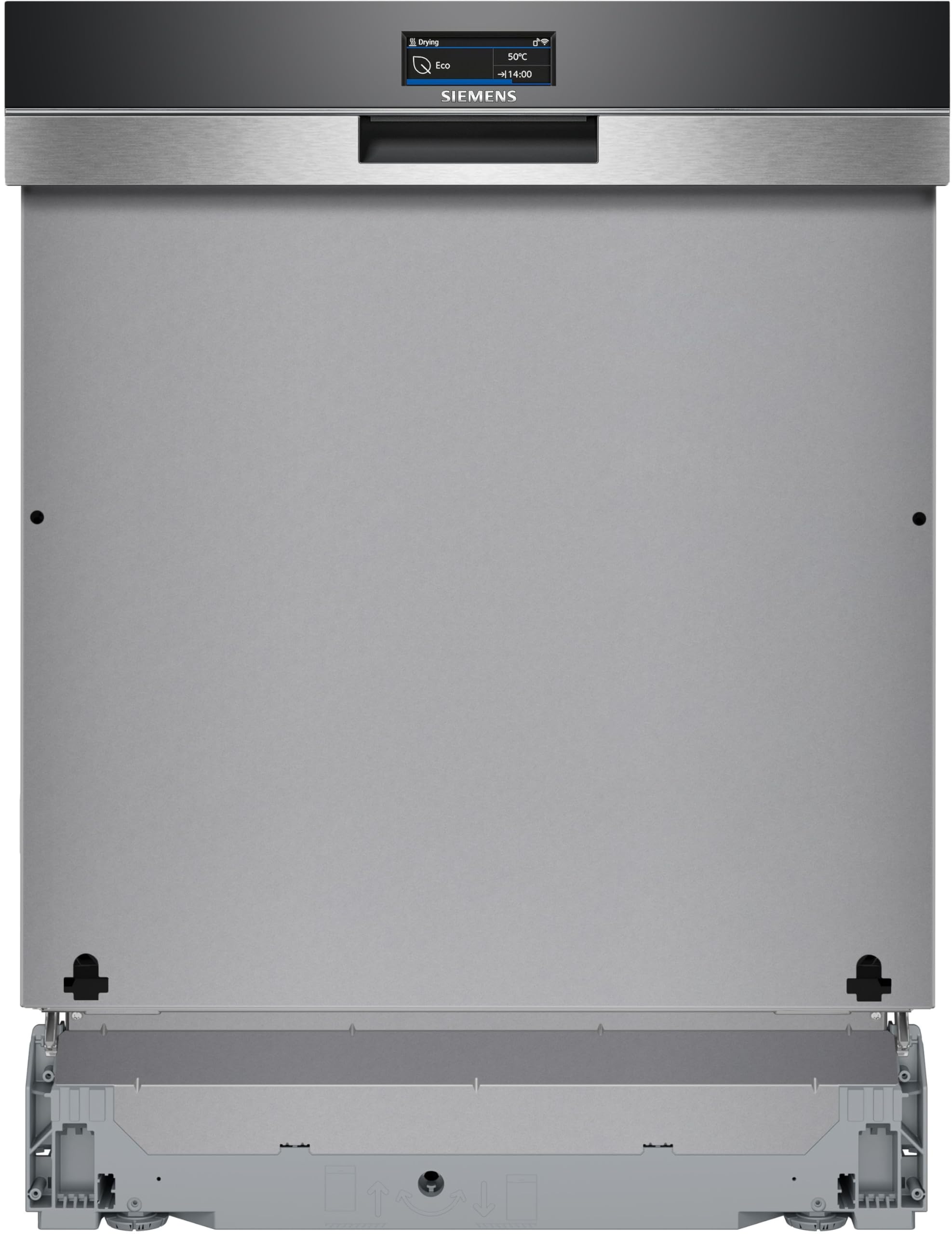 Siemens iQ700 SN57TS00CE Geschirrspüler Teilintegriert Spülmaschine mit Zeolith Trocknung, varioSpeed, Home Connect