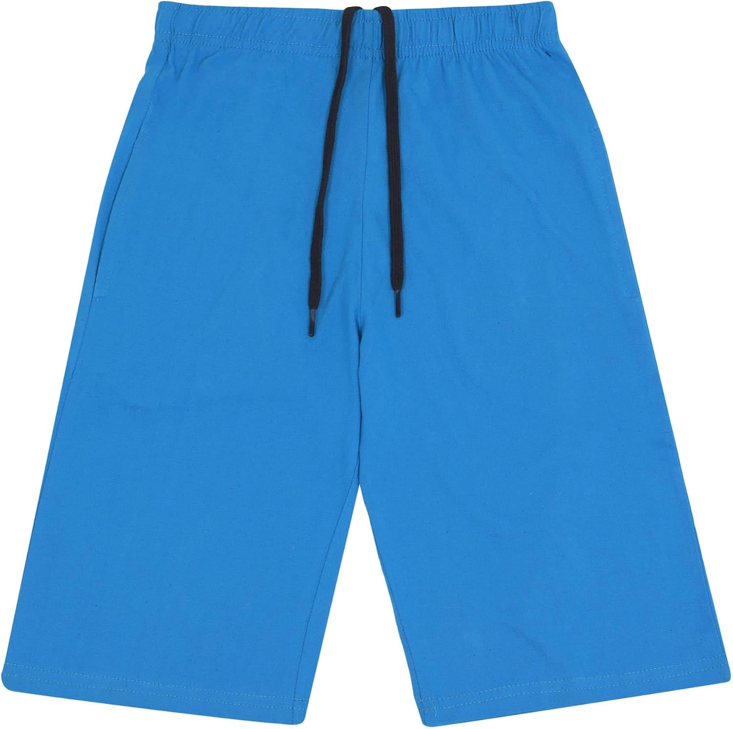 A2Z 4 Kids Boys Shorts 100% Cotton Casual Shorts Knee Length - Shorts S07 Blue 11-12