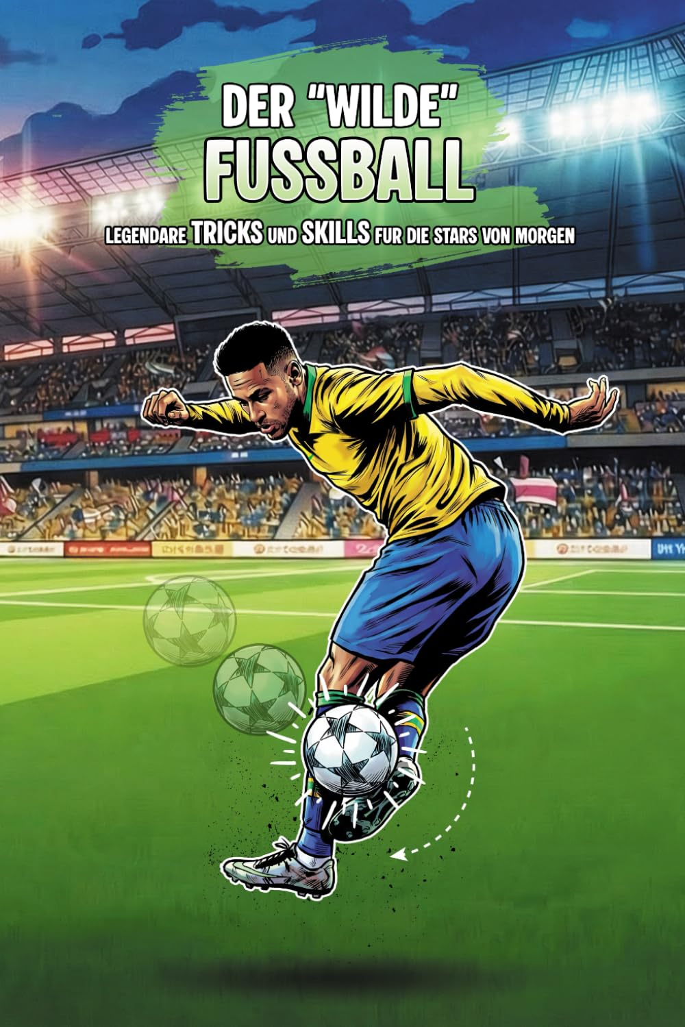 Der "wilde" Fußball: Legendäre Tricks und Skills für die Stars von morgen: Das ultimative Fußballbuch für Kinder von 7-12 Jahren – Lerne Tricks von ... – Das perfekte Fußball Geschenk für Jungen