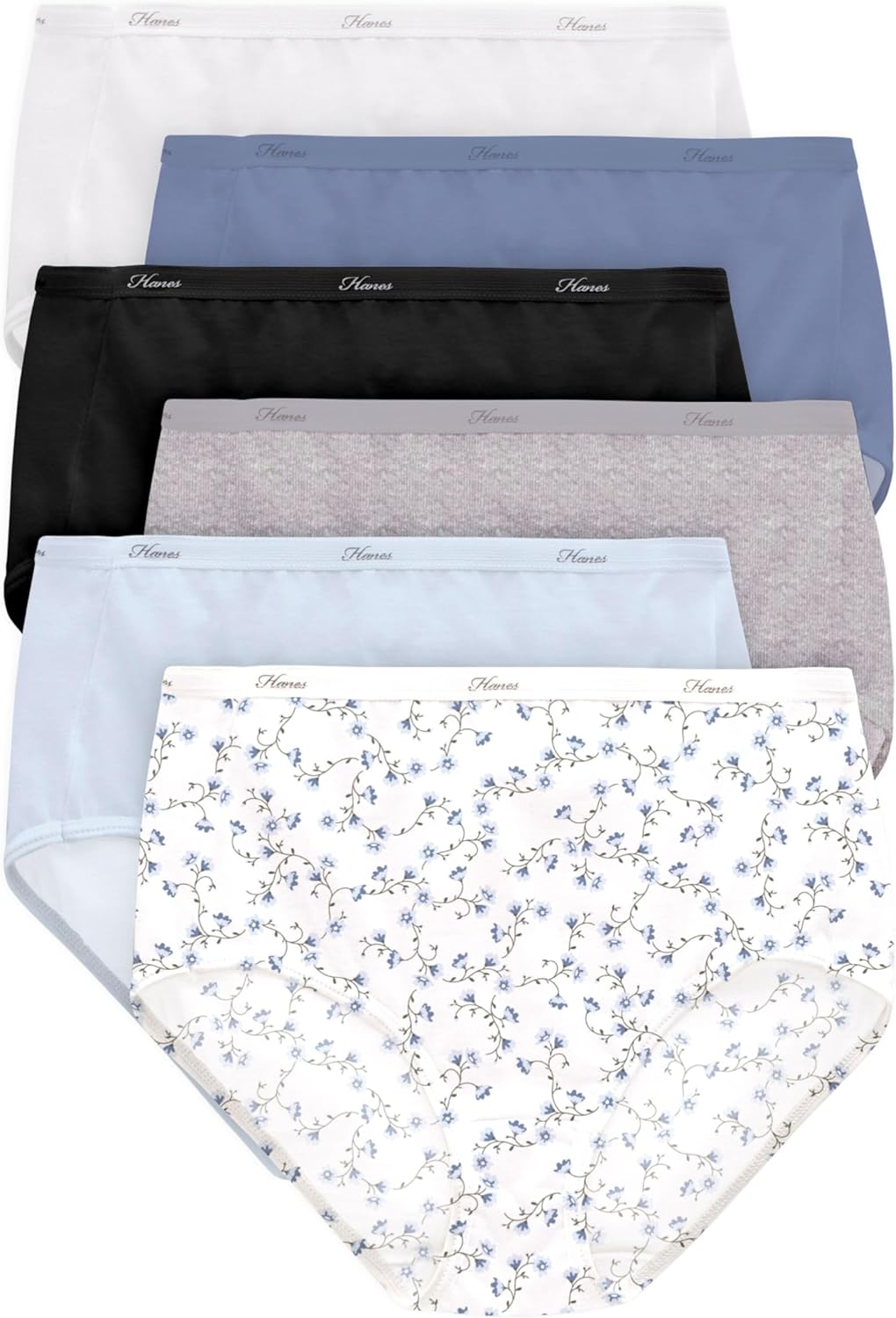 Hanes Women’s Core Cotton Brief Panty Hanes Women’s Core Cotton Brief Panty